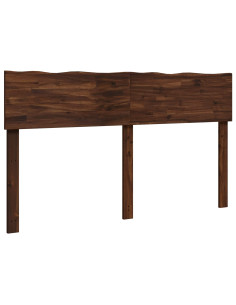 Testiera con bordo vivo ROSTOCK Marrone Scuro 135 cm 2