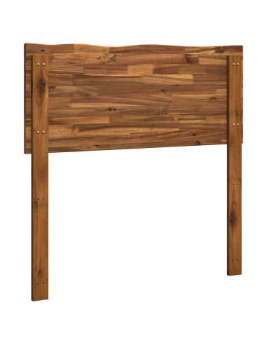 Testiera con bordo vivo ROSTOCK Naturale 90 cm