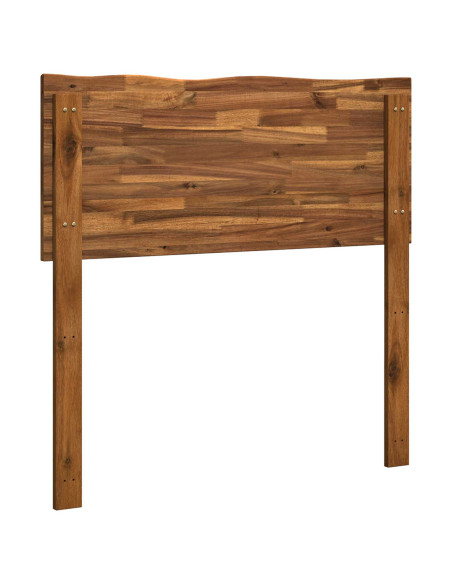 Testiera con bordo vivo ROSTOCK Naturale 80 cm