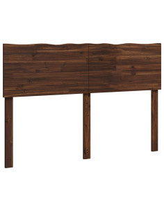 Testiera con bordo vivo ROSTOCK Marrone Scuro 120 cm 2