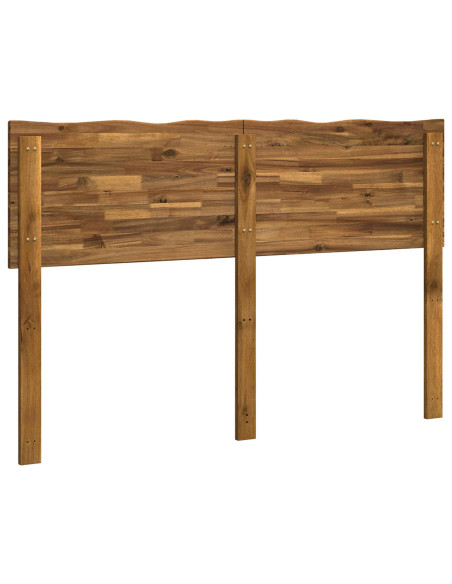 Testiera con bordo vivo ROSTOCK Naturale 120 cm