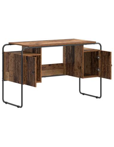 Scrivania con Spazio di Archiviazione Legno di quercia