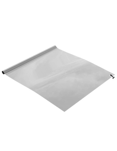 Pellicola per Finestra Solare Riflettente Statica Argento PVC