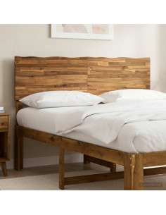 Testiera con bordo vivo ROSTOCK Naturale 120 cm