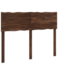 Testiera con bordo vivo ROSTOCK Marrone Scuro 120 cm 2