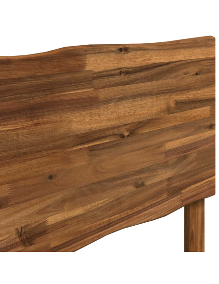 Testiera con bordo vivo ROSTOCK Naturale 120 cm