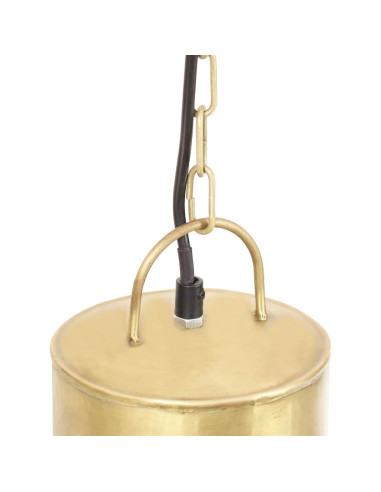 Lampada a Sospensione 25 W Ottone Rotonda 48 cm E27