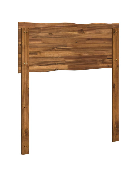 Testiera con bordo vivo ROSTOCK Naturale 75 cm