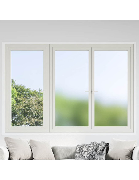 Pellicole Statiche Smerigliate Grigie 5pz in PVC