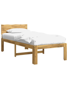 Letto Singolo con Testiera ROSTOCK Bianco 90 x 200 cm 2