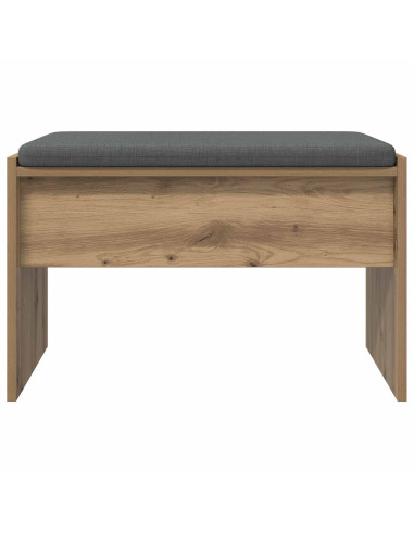 Panca per scarpe con cuscino Rovere Artigianale 63 x 38 x 40 cm