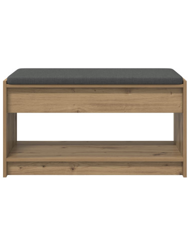 Panca per scarpe con cuscino Rovere Artigianale 83 x 38 x 45 cm