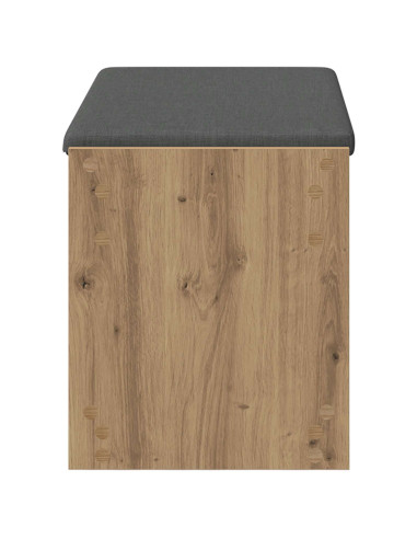 Panca per scarpe con cuscino Rovere Artigianale 83 x 38 x 45 cm