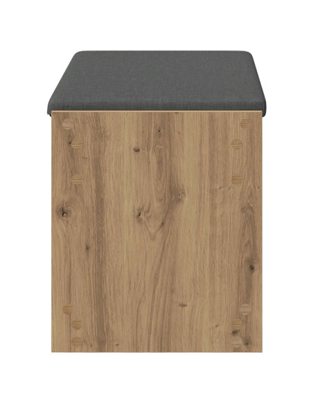 Panca per scarpe con cuscino Rovere Artigianale 83 x 38 x 45 cm