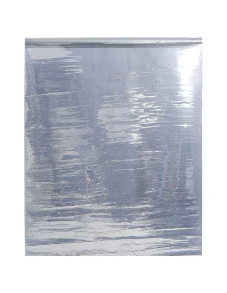 Pellicola Solare Statica Riflettente Argento 90x1000 cm PVC