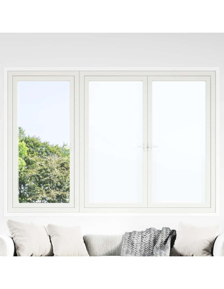 Pellicole Statiche Smerigliate Bianche 5pz in PVC