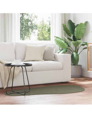 Tappeto HUARTE Verde foresta 80 x 150 cm Poliestere