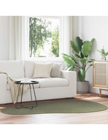 Tappeti per area HUARTE Verde foresta 140 x 200 cm Poliestere