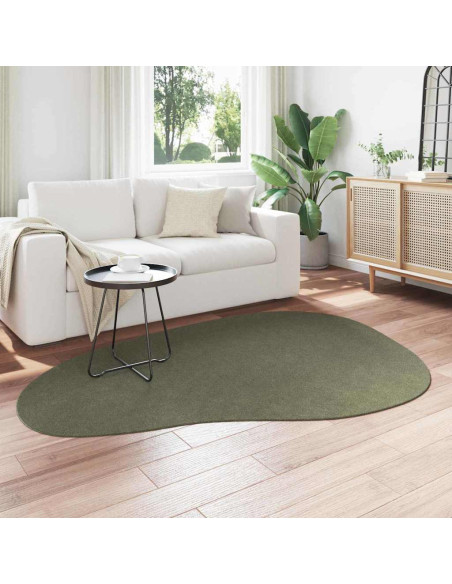 Tappeti per area HUARTE Verde foresta 140 x 200 cm Poliestere