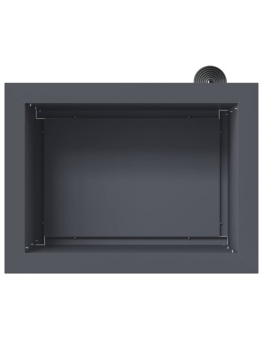 Fioriera da giardino con LED 2 pz Antracite 30 x 40 x 30 cm