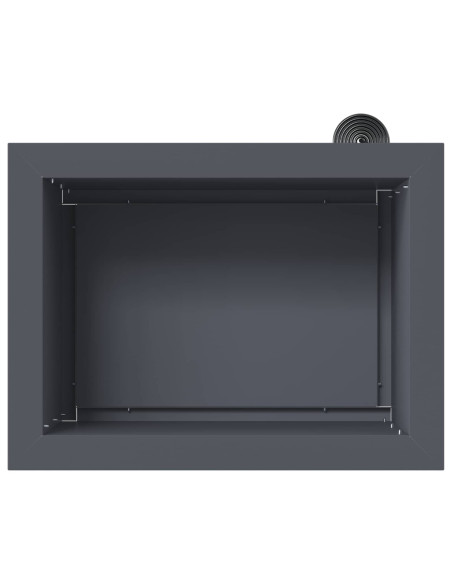 Fioriera da giardino con LED 2 pz Antracite 30 x 40 x 30 cm