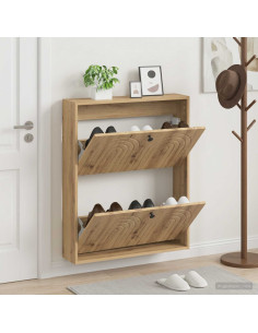 Mobiletto per Scarpe da Muro ALKMAAR 71 x 17 x 86 cm