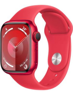 Apple Watch Serie9 Cell 41mm Aluminium (PRODUCT)Red Sport Band (PRODUCT)Red S/M MRY63QL/A