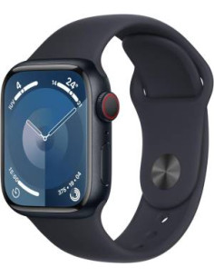 Apple Watch Serie9 Cell 41mm Aluminium MidNight Sport Band MidNight S/M MRHR3QL/A