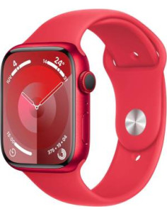 Apple Watch Serie9 Cell 45mm Aluminium (PRODUCT)Red Sport Band (PRODUCT)Red M/L MRYG3QL/A