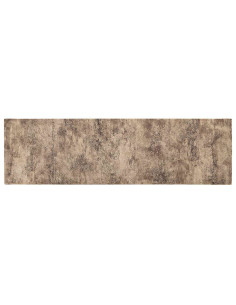 Tappeto da Cucina Cemento marrone 150 x 45 cm 100% Poliammide