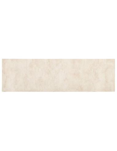 Tappeto da Cucina cemento crema 150 x 45 cm 100% Poliammide