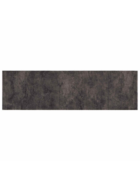 Tappeto da Cucina cemento nero 300 x 60 cm 100% Poliammide