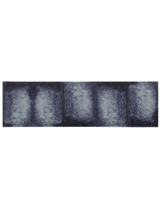 Tappeto da Cucina Tenda blu 180 x 60 cm 100% Poliammide