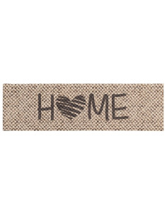 Tappeto da Cucina Casa beige 300 x 60 cm 100% Poliammide