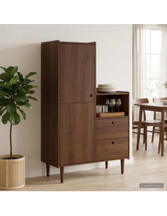 Armadio BILBAO Caramello 100 x 45 x 160 cm