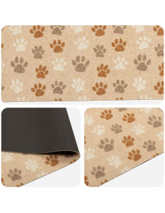 Tappeto da Cucina Zampe beige 180 x 60 cm 100% Poliammide 2