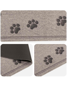 Tappeto da Cucina Zampe grigie 180 x 60 cm 100% Poliammide 2
