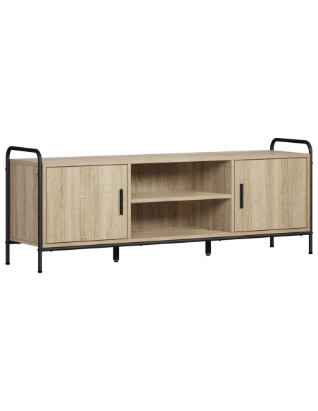 Mobile TV 133 x 33 x 50 cm Rovere Sonoma Legno ingegnerizzato