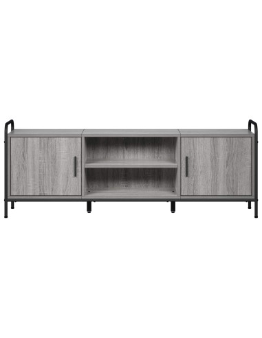 Mobile TV 133 x 33 x 50 cm Sonoma grigio Legno ingegnerizzato