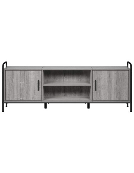 Mobile TV 133 x 33 x 50 cm Sonoma grigio Legno ingegnerizzato