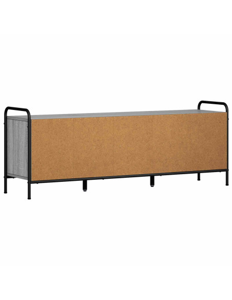 Mobile TV 133 x 33 x 50 cm Sonoma grigio Legno ingegnerizzato