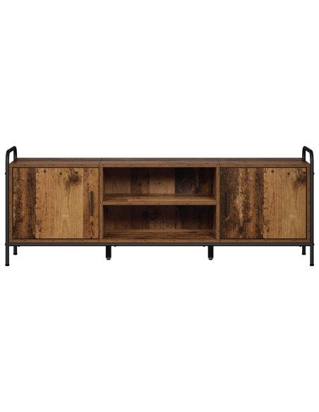Mobile TV 133 x 33 x 50 cm Legno antico Legno ingegnerizzato