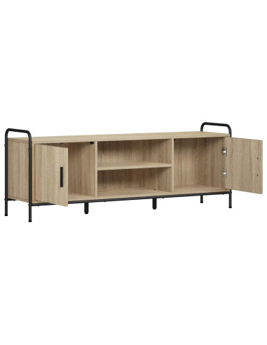 Mobile TV 133 x 33 x 50 cm Rovere Sonoma Legno ingegnerizzato