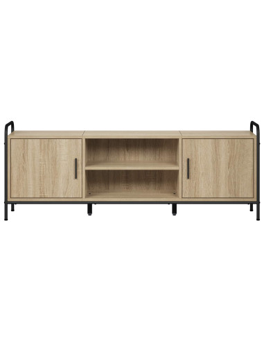 Mobile TV 133 x 33 x 50 cm Rovere Sonoma Legno ingegnerizzato