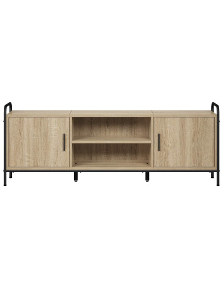 Mobile TV 133 x 33 x 50 cm Rovere Sonoma Legno ingegnerizzato