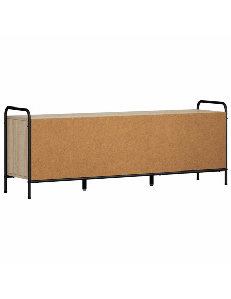 Mobile TV 133 x 33 x 50 cm Rovere Sonoma Legno ingegnerizzato