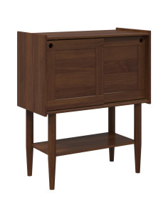 Tavolo consolle BILBAO Caramello scuro 80 x 40 x 95 cm 2