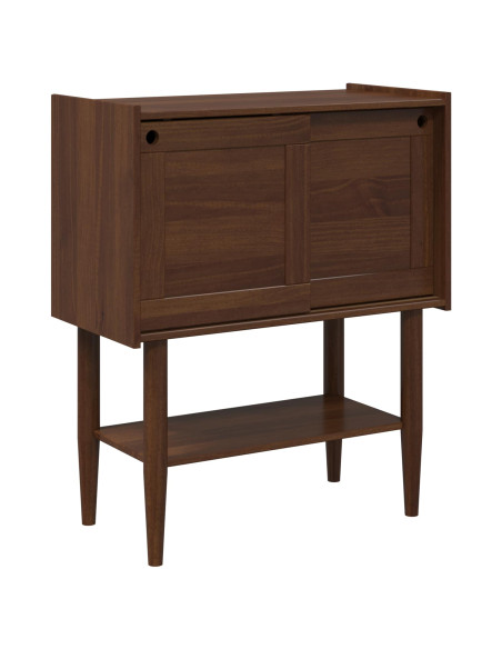 Tavolo consolle BILBAO Caramello scuro 80 x 40 x 95 cm