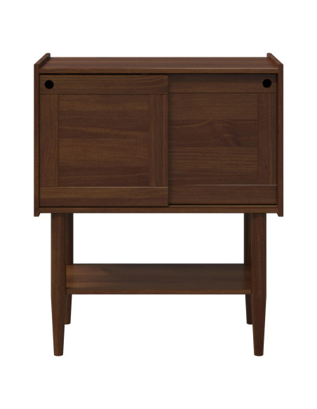Tavolo consolle BILBAO Caramello scuro 80 x 40 x 95 cm
