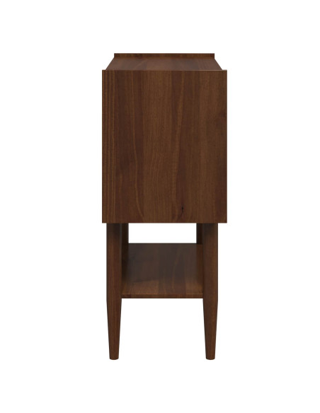 Tavolo consolle BILBAO Caramello scuro 80 x 40 x 95 cm